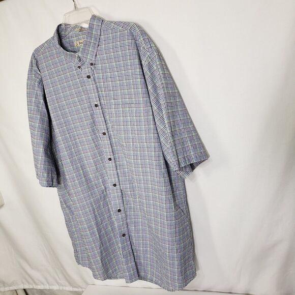 Foxfire Men's Shirt Size 2XT Short Sleeve Button Down Checked Multicolor Pocket - Picture 6 of 10